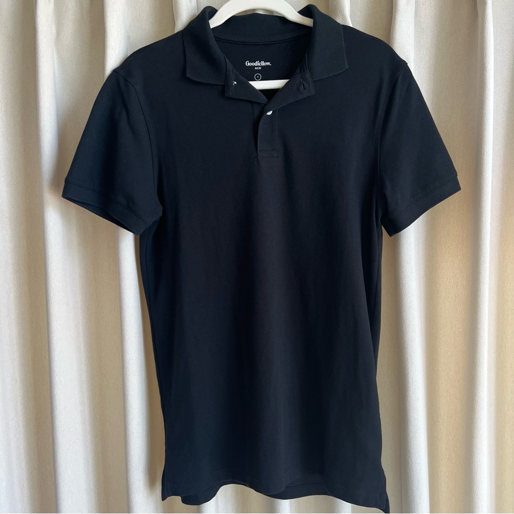Goodfellow and Co. men's black Loring polo
